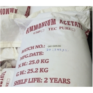 Buy Ammonium acetate 98% at best price from China factory suppliers suppliers