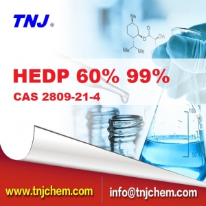 CAS#: 2809-21-4, HEDP 60% suppliers (1-Hydroxyethylidene-1,1-Diphosphonic Acid) suppliers