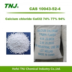Calcium chloride 74% 77% 94% CAS 10043-52-4