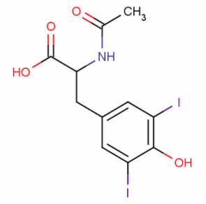 CAS 1027-28-7 N-acetyl-3-5-diiodo-L-tyrosine suppliers