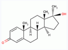 CAS 72-63-9 1-Dehydro-17a-methyltestosterone suppliers