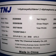 HEDP 60% aqueous solution & 98% solid crystals (CAS 2809-21-4) suppliers