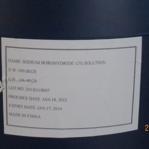 Sodium borohydride 12% liquid